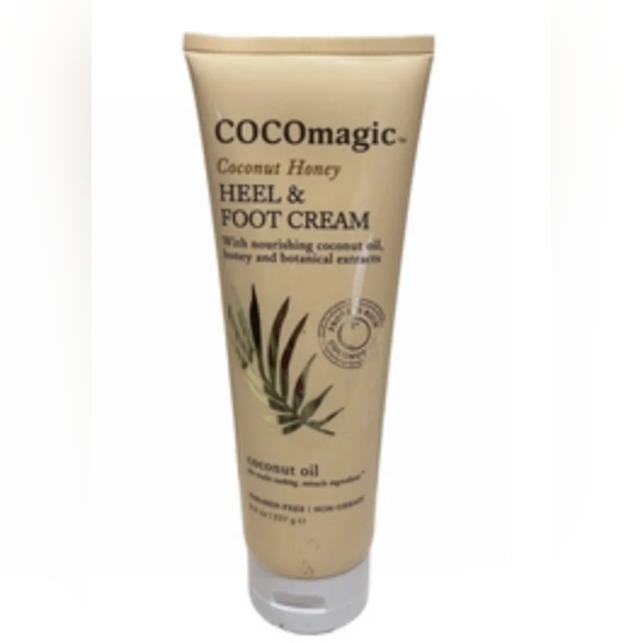 COCOMAGIC COCONUT HONEY HEEL & FOOT CREAM JUMBO SIZE 8OZ SEALED - Picture 1 of 2